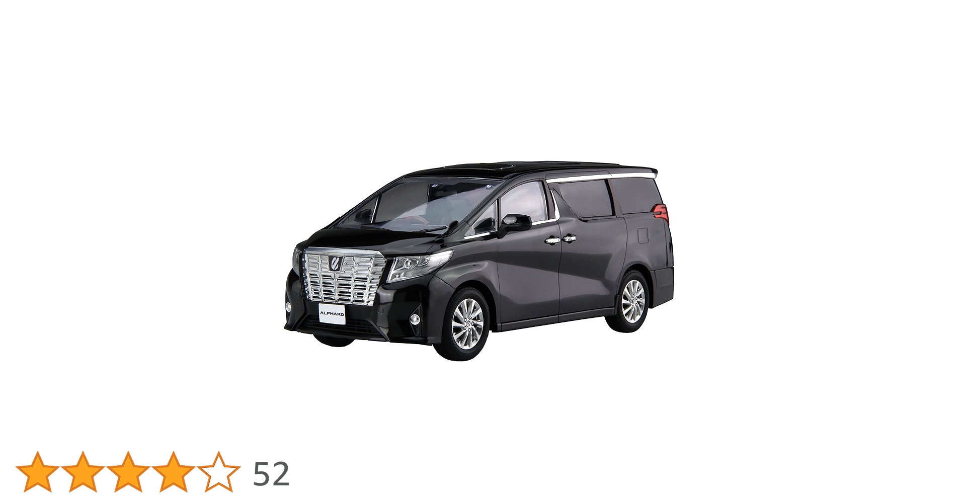 フジミ　アルファード(黒) 1/24 車NX7 トヨタ アルファード GF3.5L（ブラック）｜1/24 車